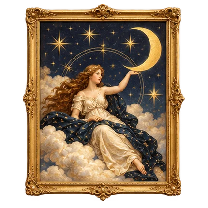 A celestial art print